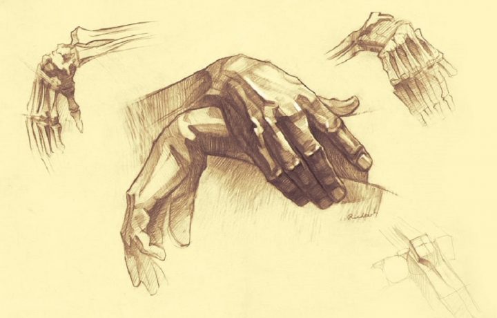 6 methods to learn to draw hands step by step