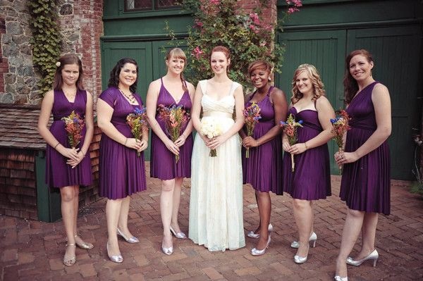 What to Wear With Purple Dress to Wedding